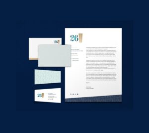 A mock-up of to show our multifamily branding that our multifamily marketing agency designed and executed for our client..