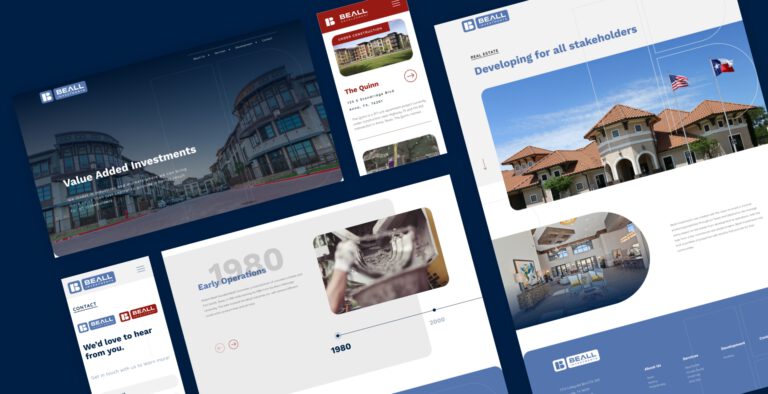 Beall Investment Mockups