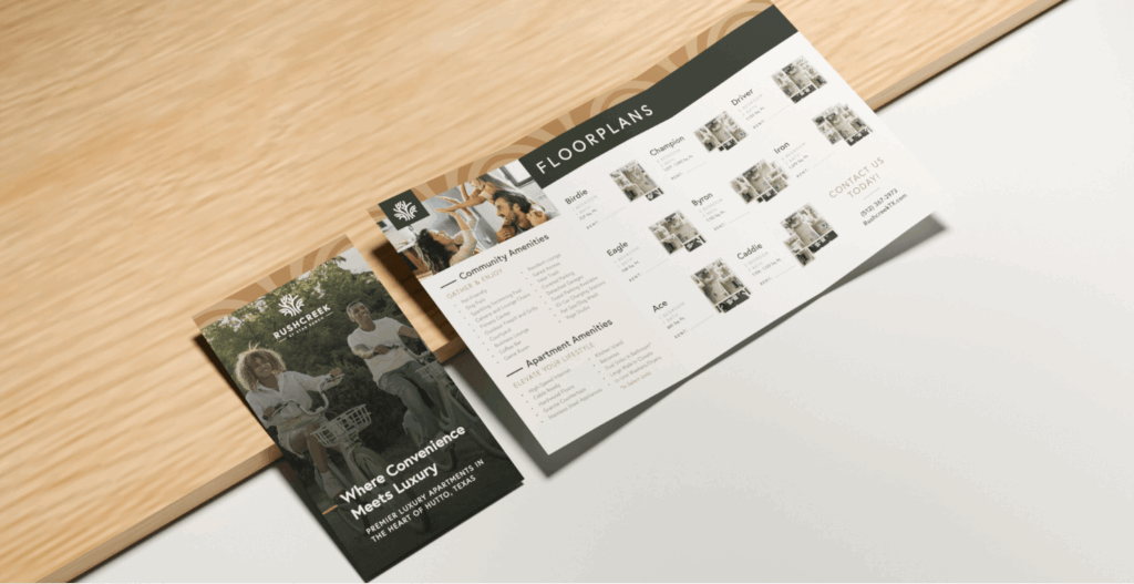 Rushcreek TrifoldBrochure Mockups
