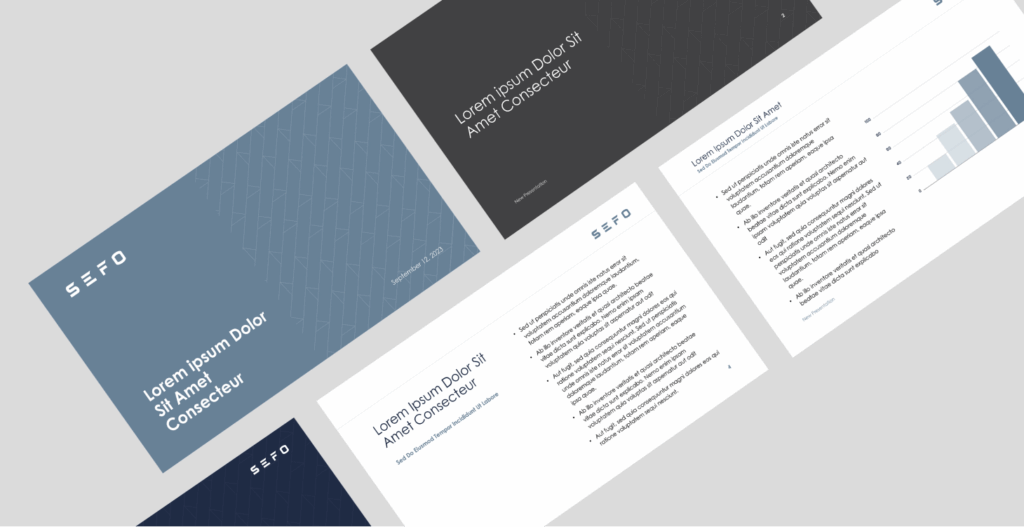 SEFO Presentation Mockups